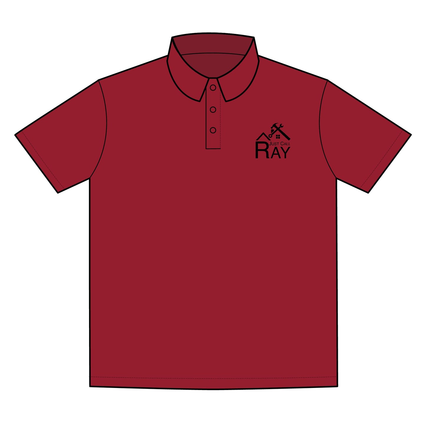 Just Call Ray Handyman Polo — Performance Club & Outdoor Work Polo