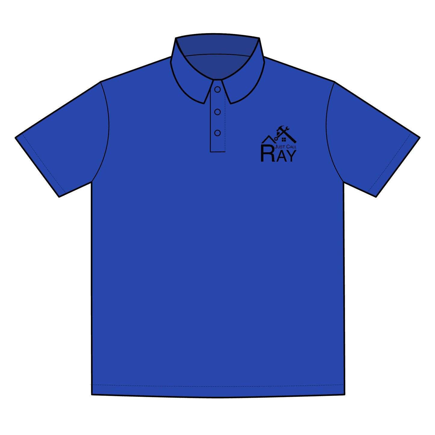 Just Call Ray Handyman Polo — Performance Club & Outdoor Work Polo