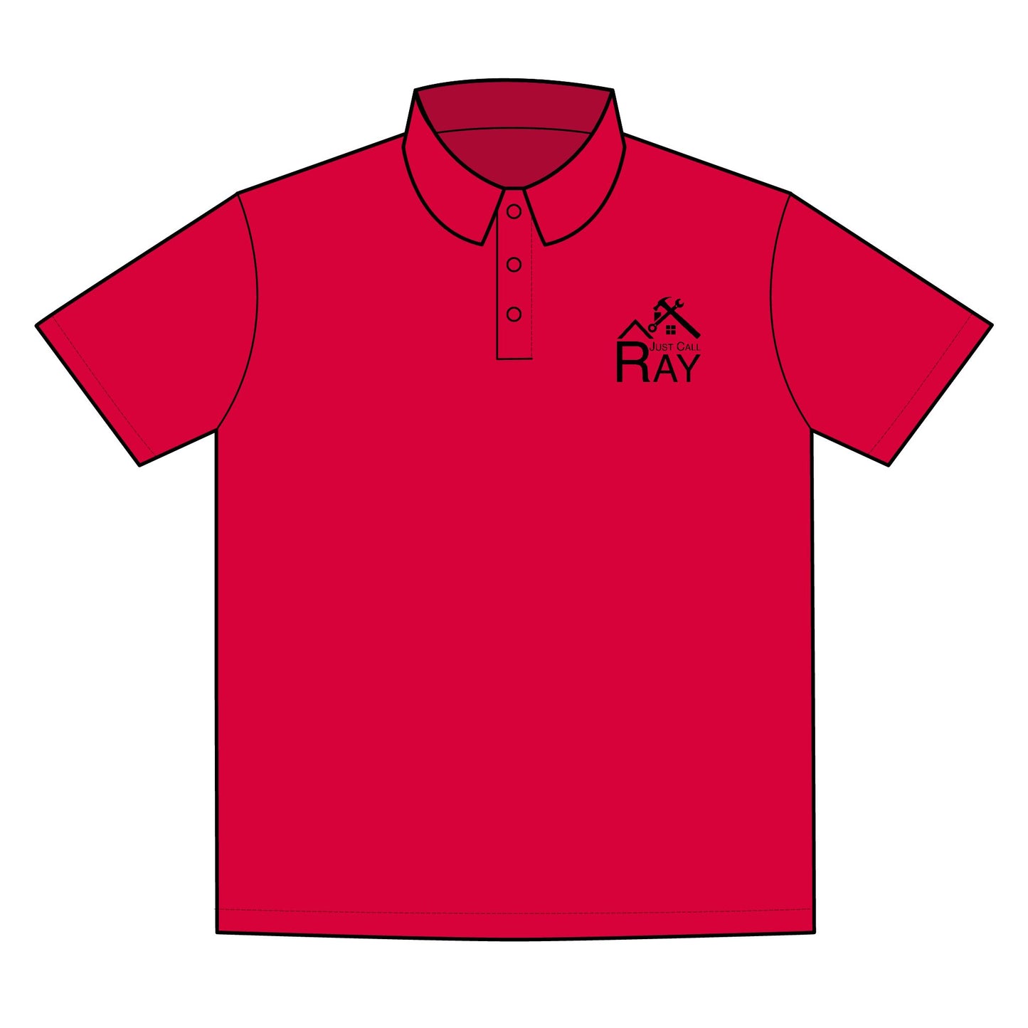 Just Call Ray Handyman Polo — Performance Club & Outdoor Work Polo