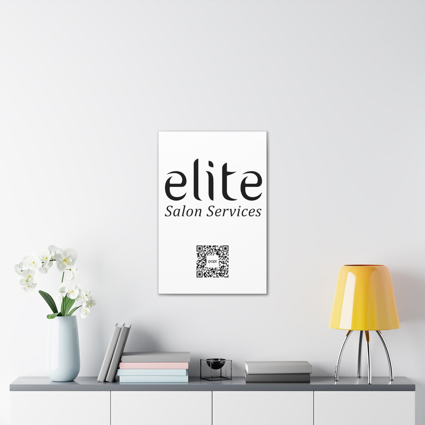 Elite Salon Services Custom - Canvas Stretched (0.75")