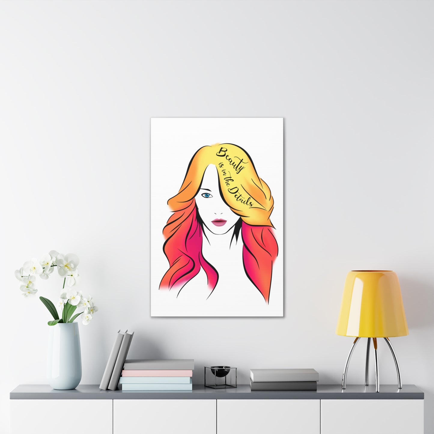 Beauty Is In The Details - Canvas Stretched (0.75")