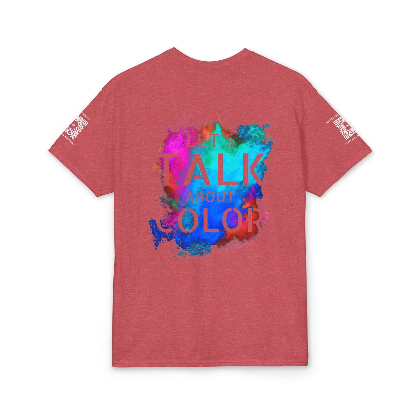 Elite Salon Services (Staff Tee) - Lets Talk About Color T-Shirt (Colorway 6)