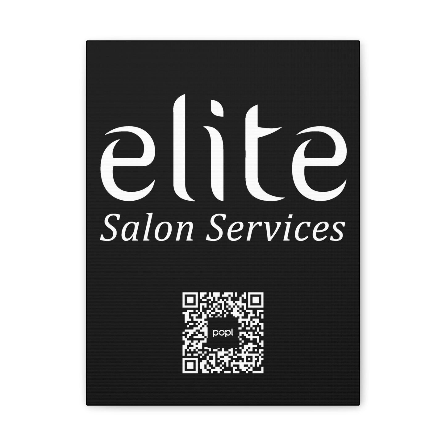 Elite Salon Services Custom - Canvas Stretched (0.75")
