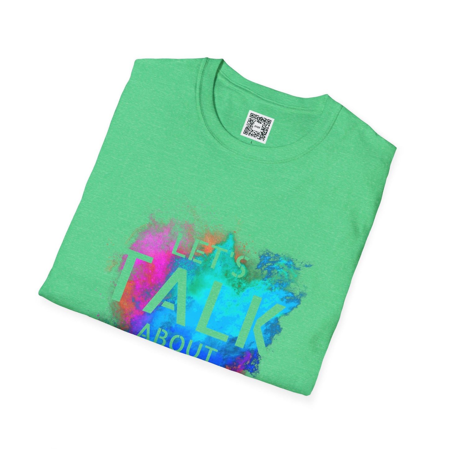 Let's Talk About Color (Colorway 2) Soft Style T-Shirt