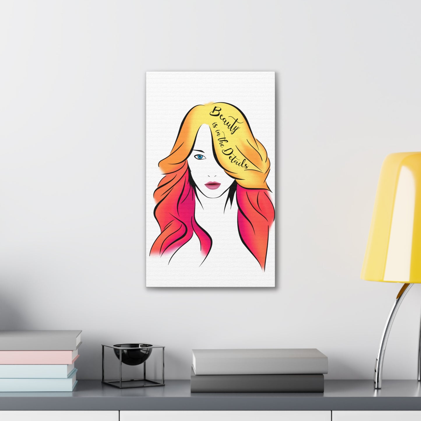 Beauty Is In The Details - Canvas Stretched (0.75")