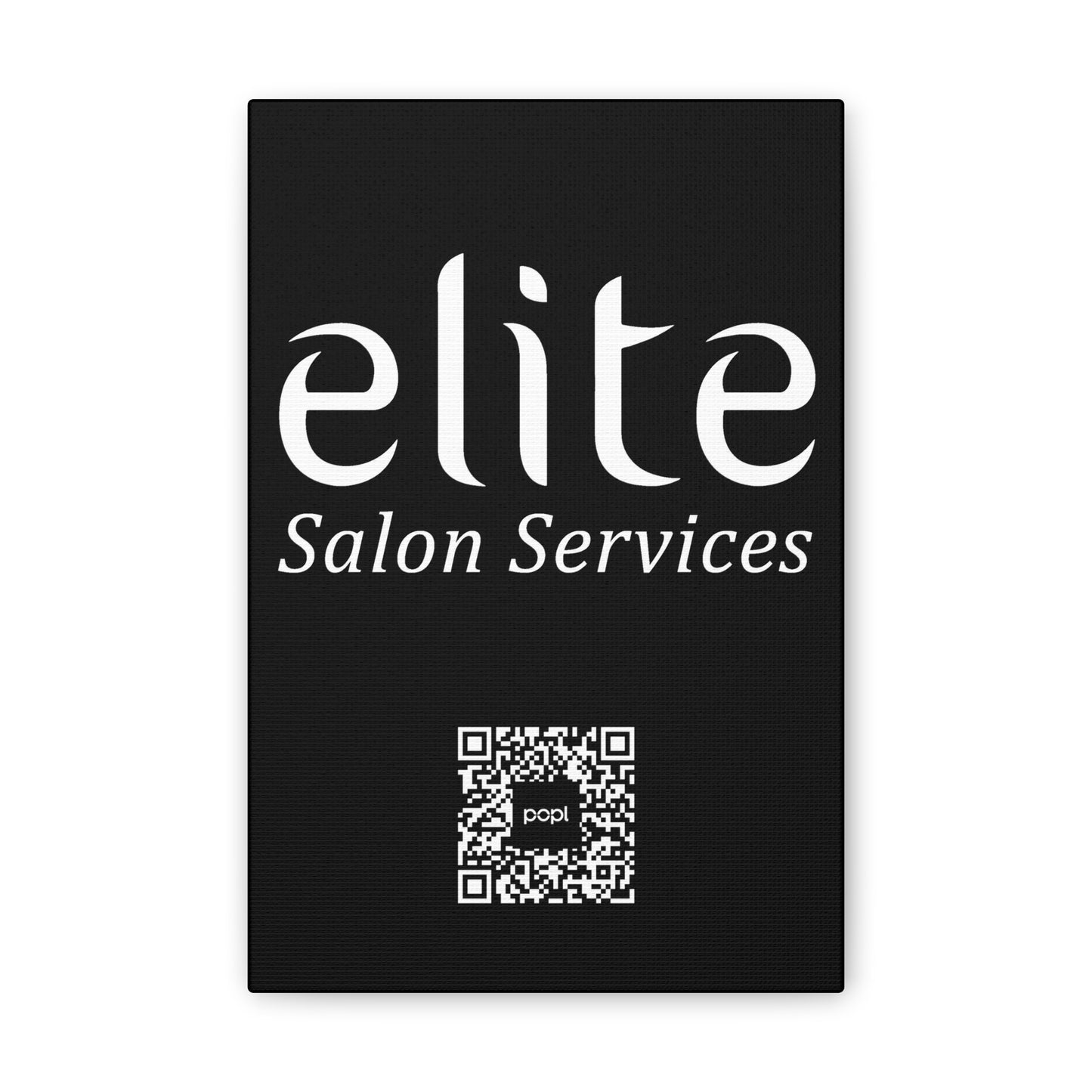 Elite Salon Services Custom - Canvas Stretched (0.75")