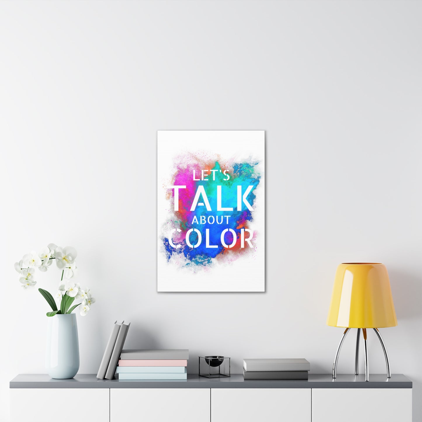 Lets Talk About Color 2 - Canvas Stretched (0.75")