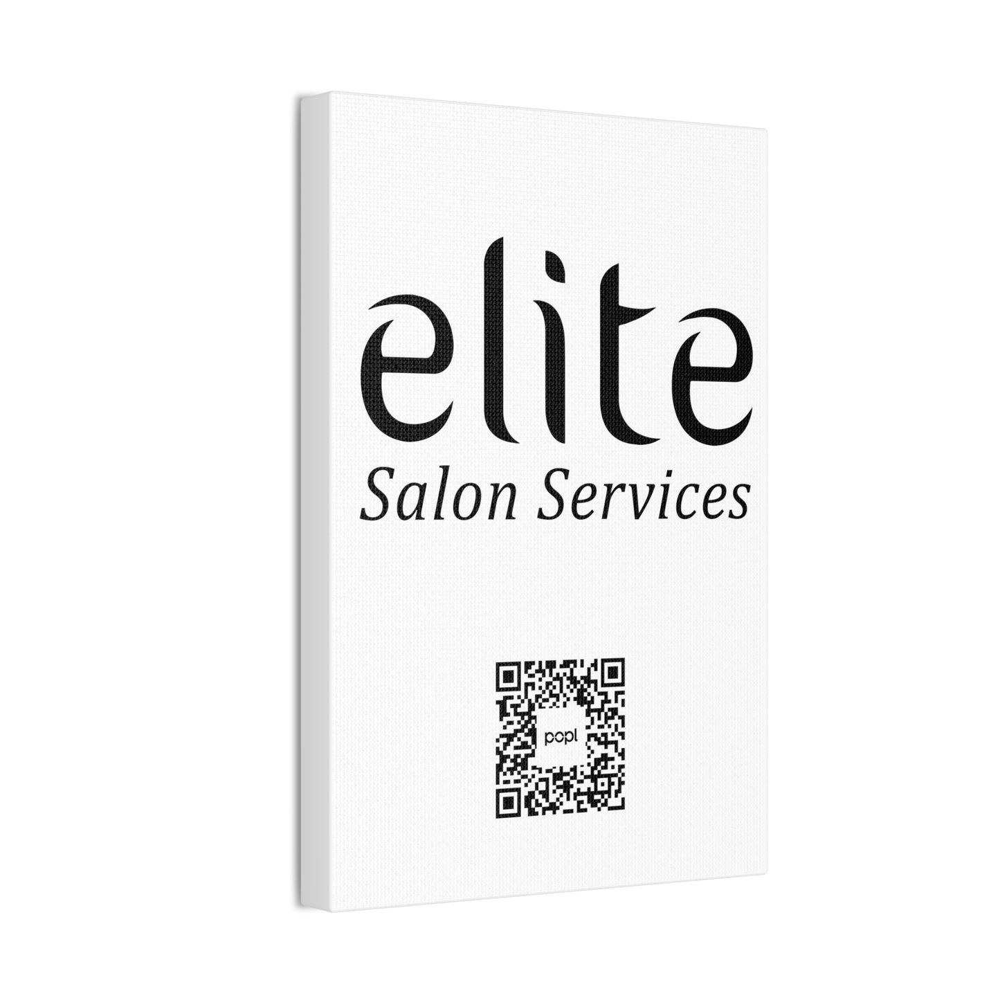 Elite Salon Services Custom - Canvas Stretched (0.75")