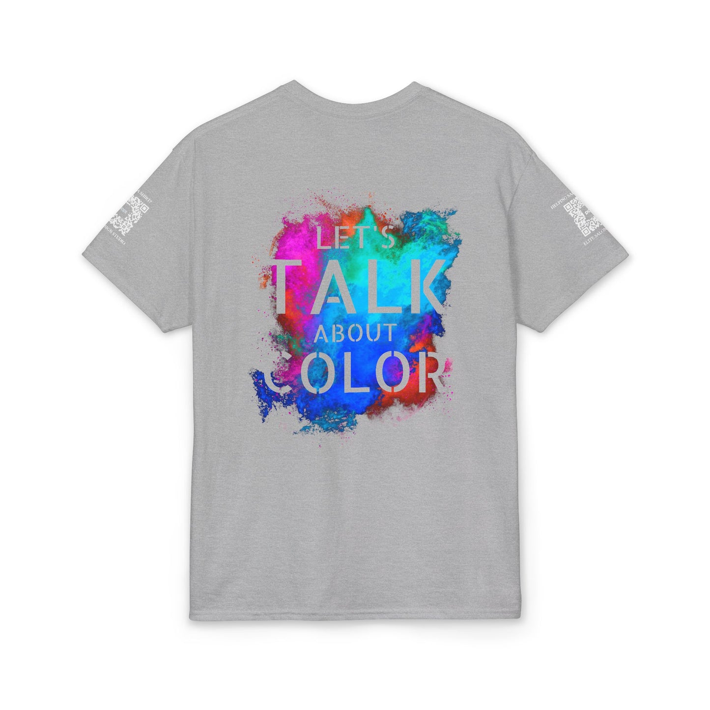 Elite Salon Services (Staff Tee) - Lets Talk About Color T-Shirt (Colorway 6)