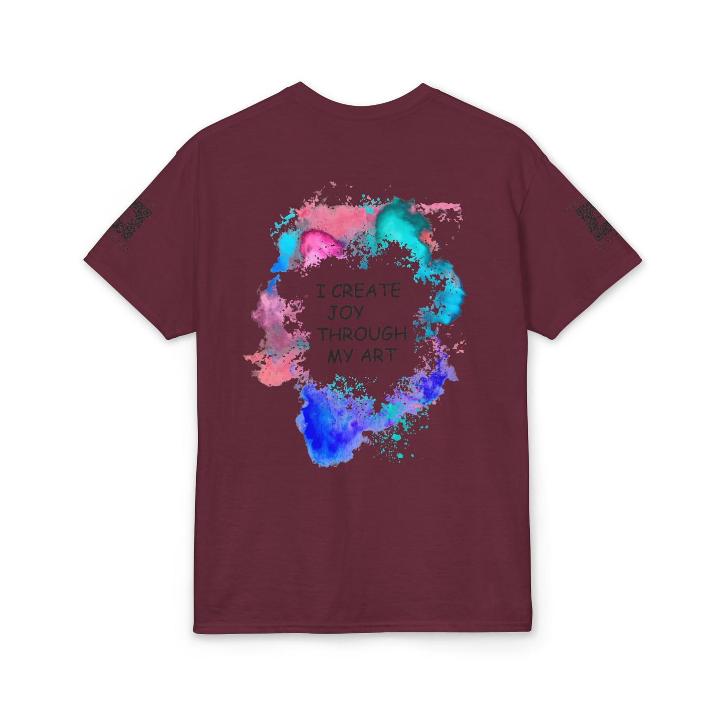 Elite Salon Services (Staff Tee) - I Create Joy Through My Art T-Shirt (Colorway 1)