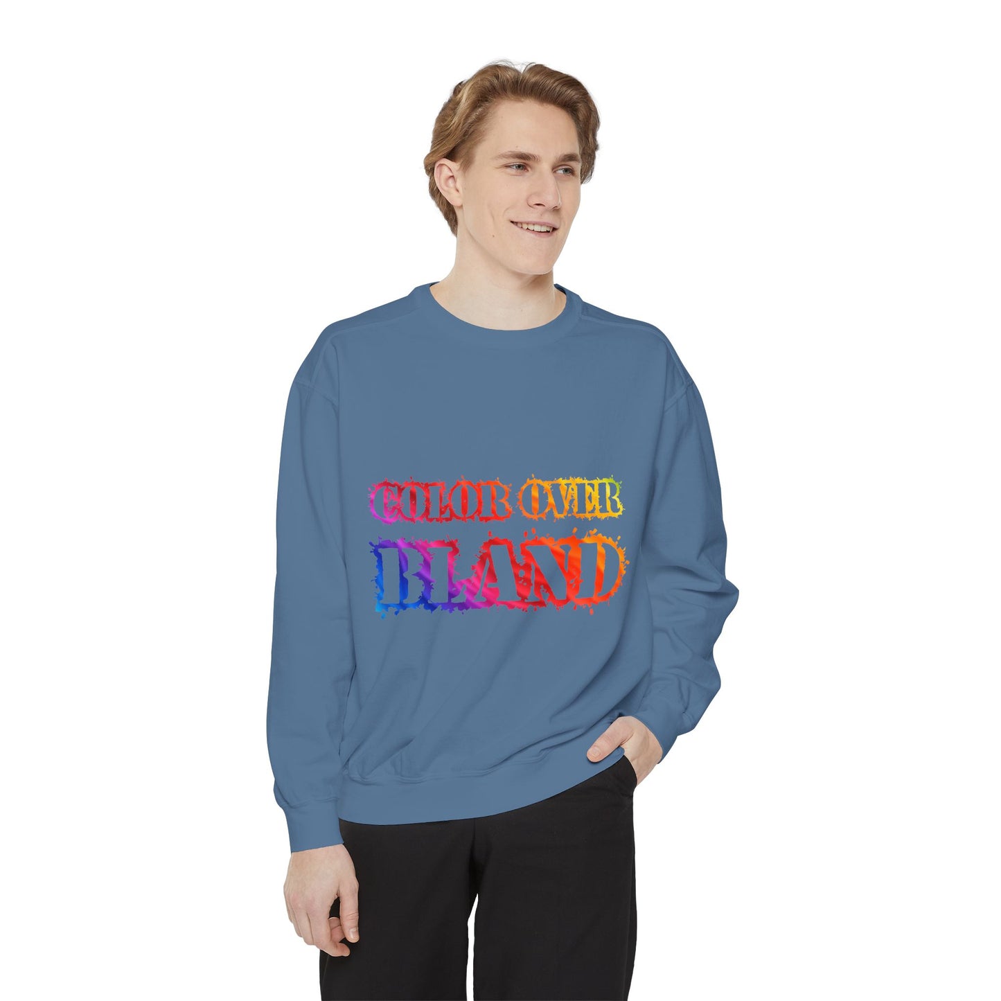 Color Over Bland Sweatshirt (Colorway 2)