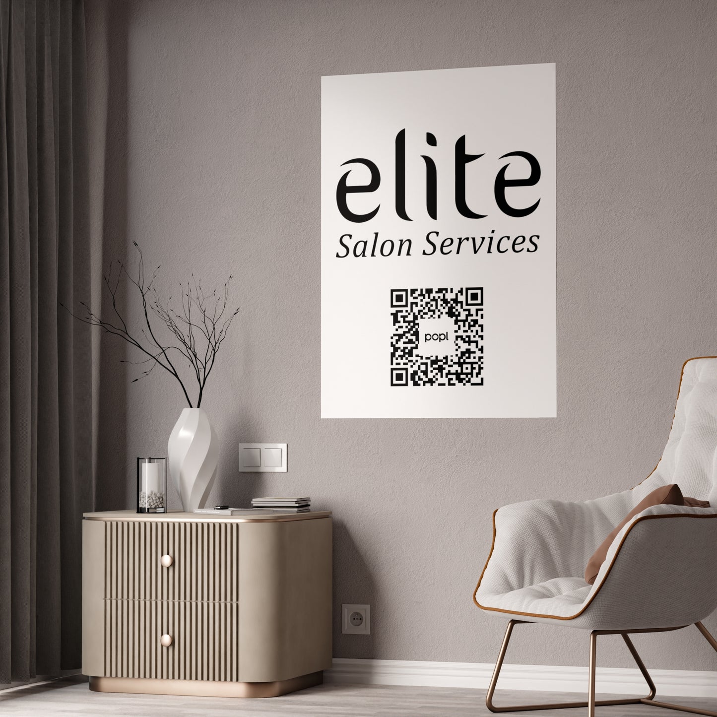 Elite Salon Services Custom (Gloss Posters)