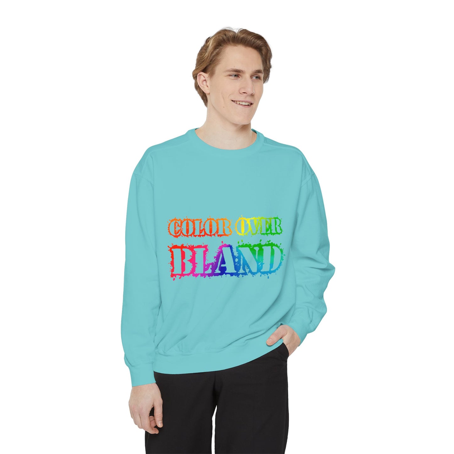 Color Over Bland Sweatshirt (Colorway 1)