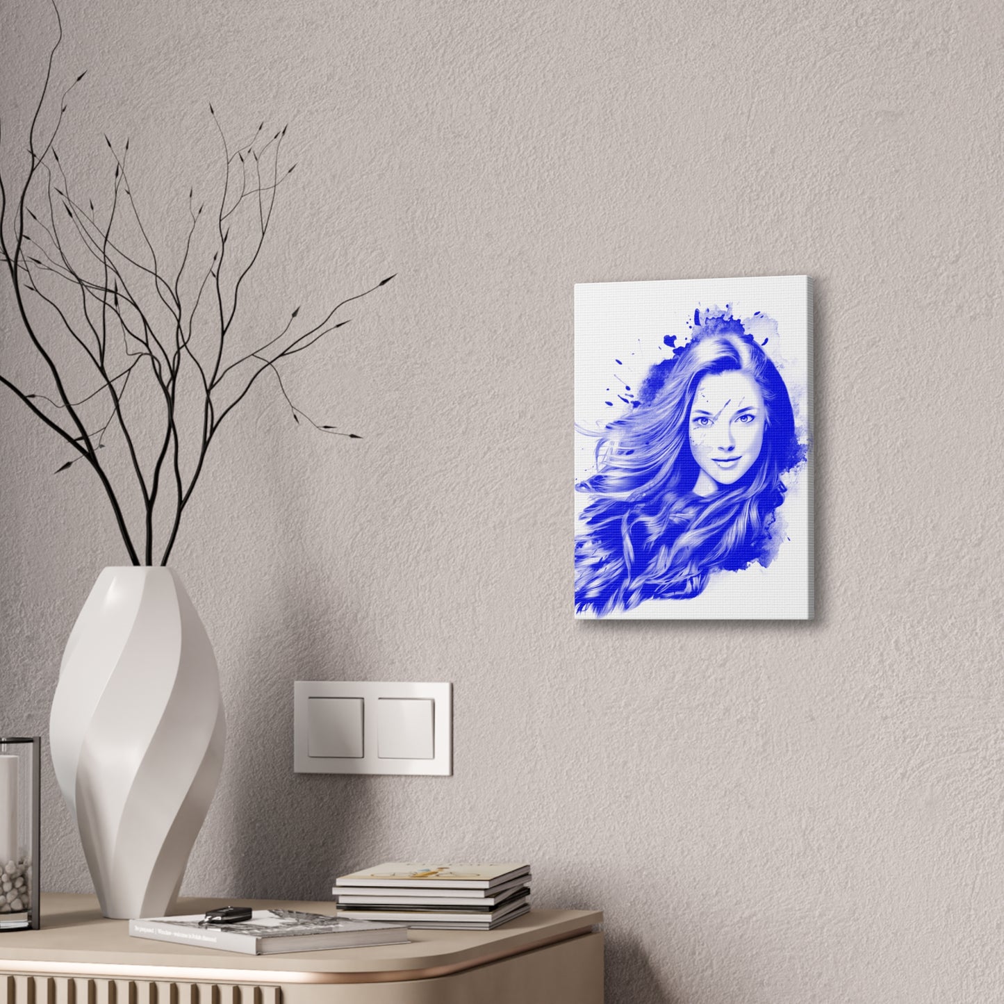 Blue Is Beautyful - Canvas Stretched (0.75")