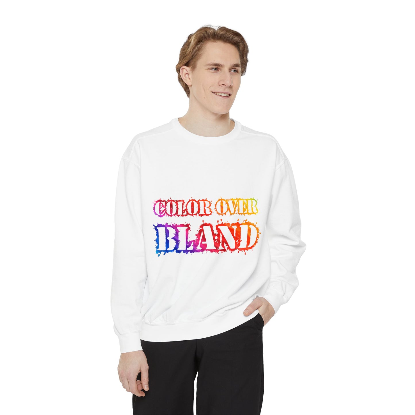 Color Over Bland Sweatshirt (Colorway 2)