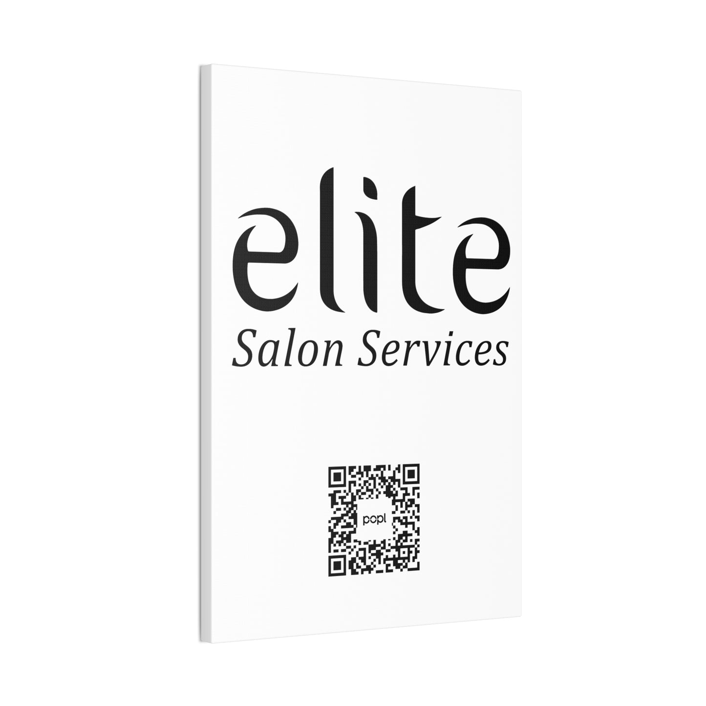 Elite Salon Services Custom - Canvas Stretched (0.75")