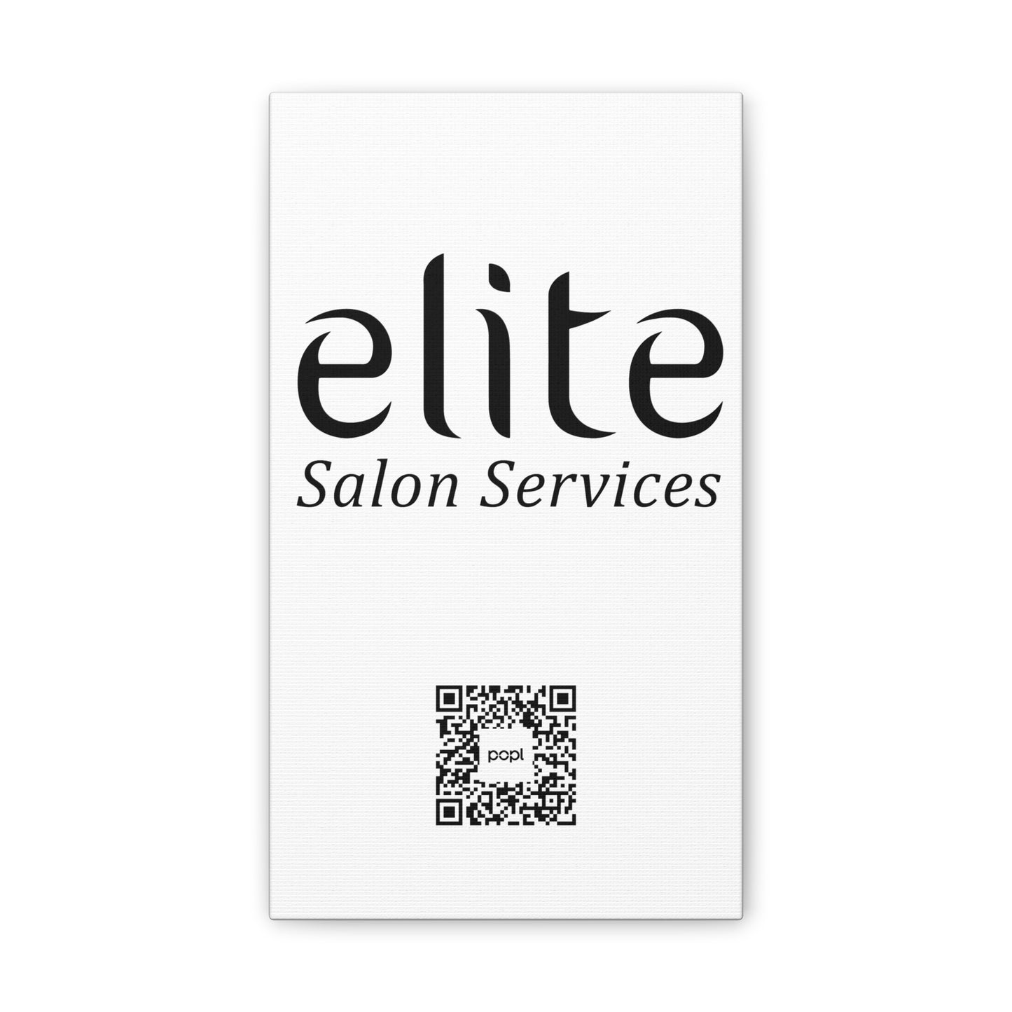 Elite Salon Services Custom - Canvas Stretched (0.75")