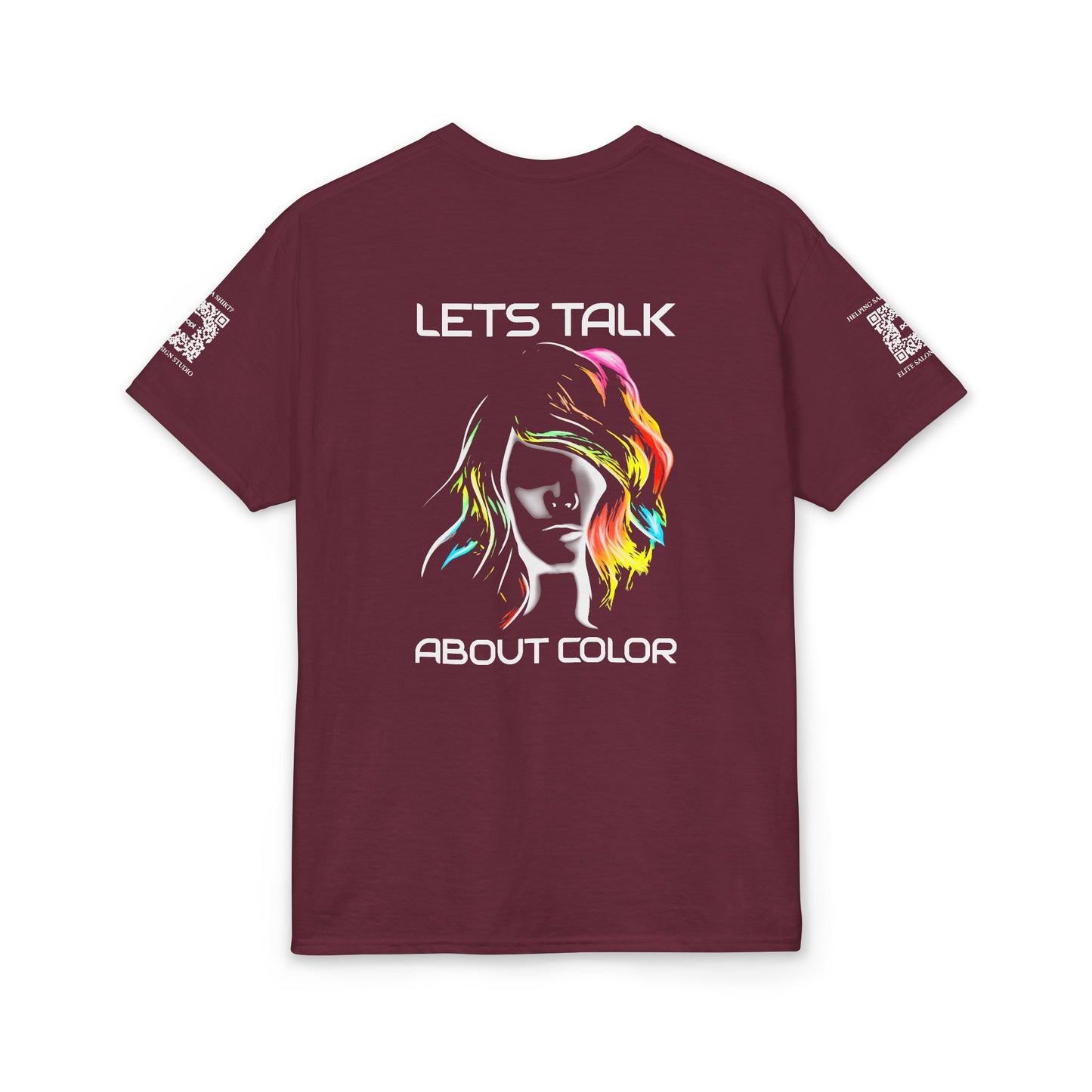 Elite Salon Services (Staff Tee) - Lets Talk About Color T-Shirt (Colorway 2)