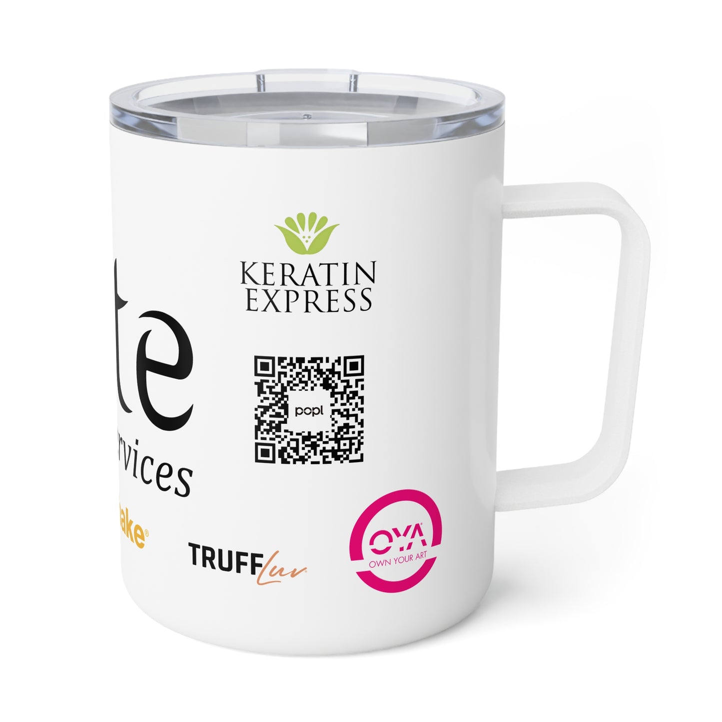 Elite Salon Services Custom Insulated Coffee Mug, 10oz