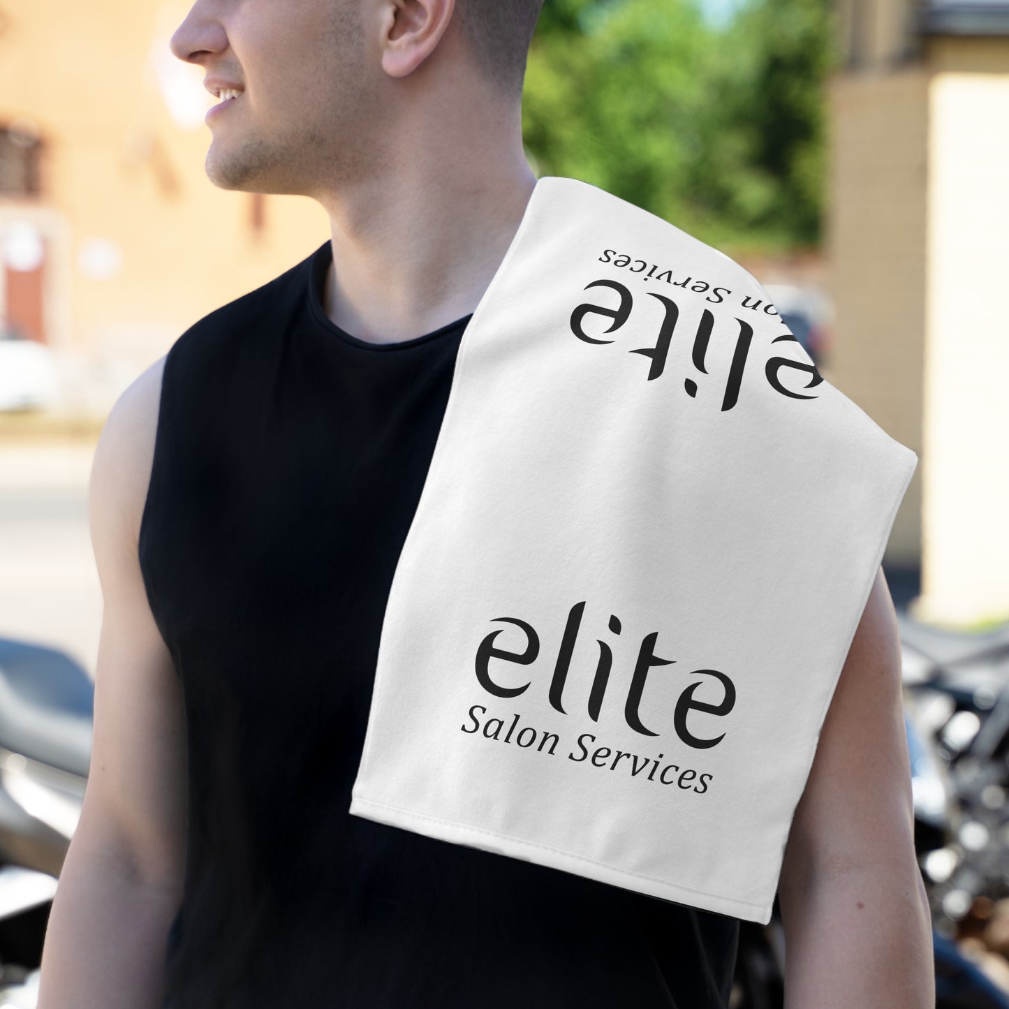 Elite Salon Services Custom Rally Towel (11"x18")