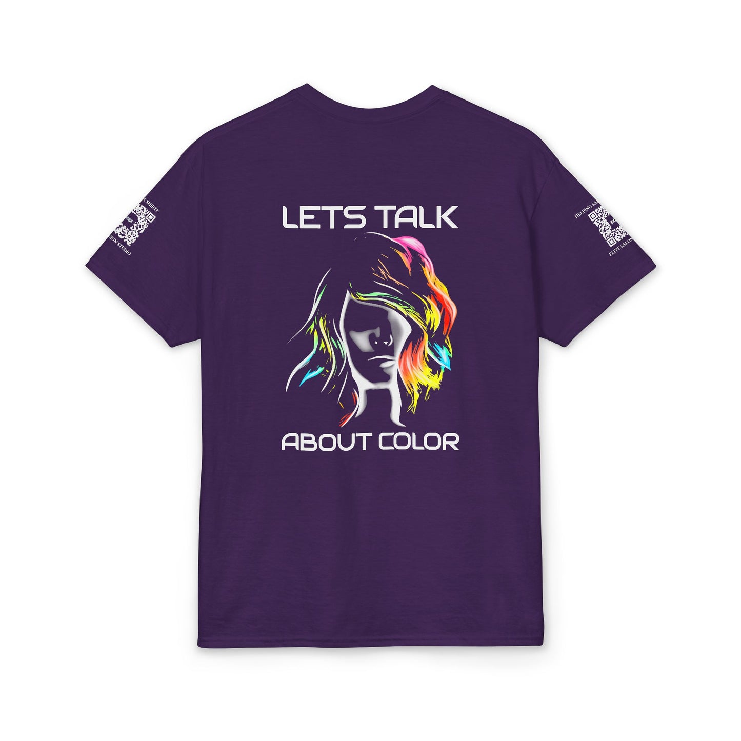 Elite Salon Services (Staff Tee) - Lets Talk About Color T-Shirt (Colorway 2)