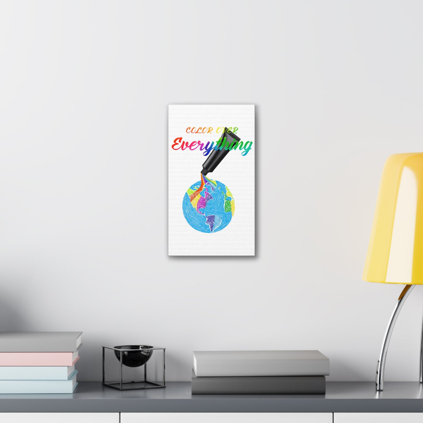 Color Over Everything - Canvas Stretched (0.75")