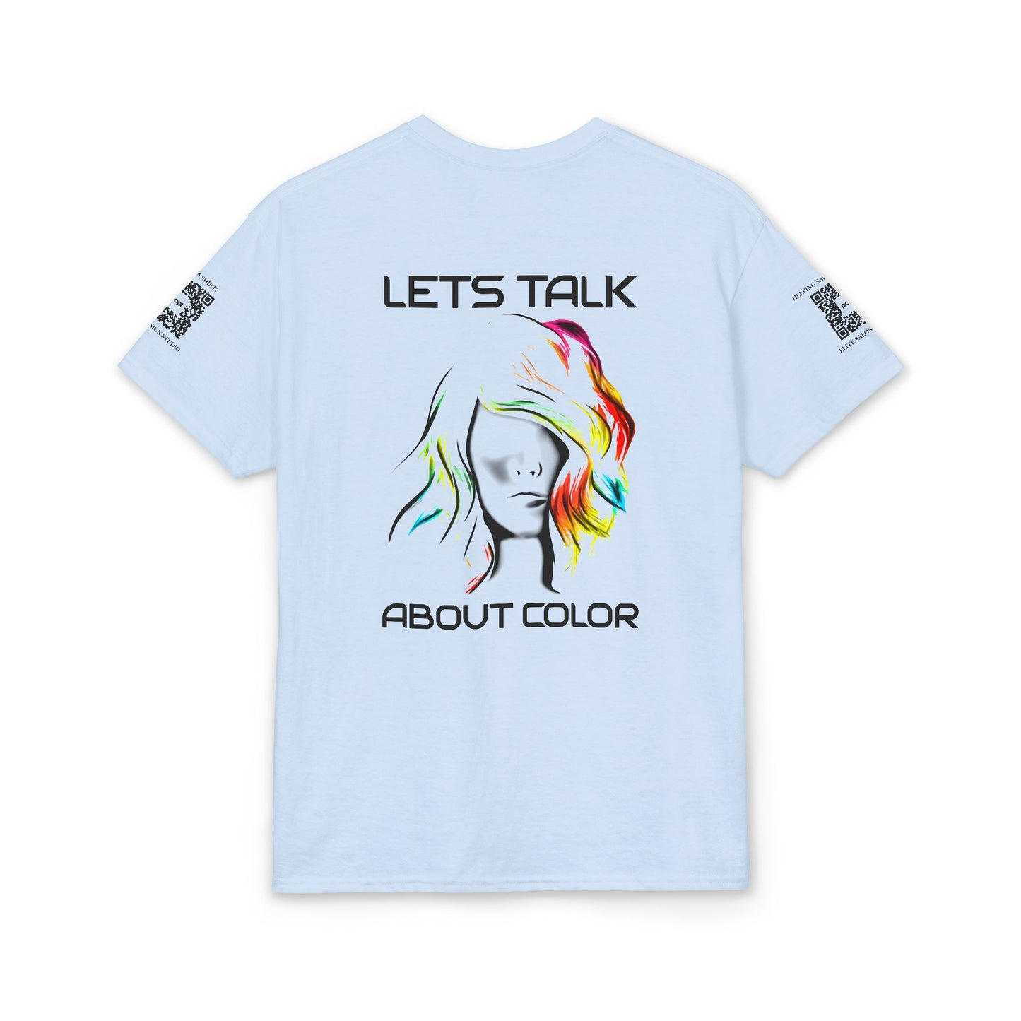 Elite Salon Services (Staff Tee) - Lets Talk About Color T-Shirt (Colorway 1)