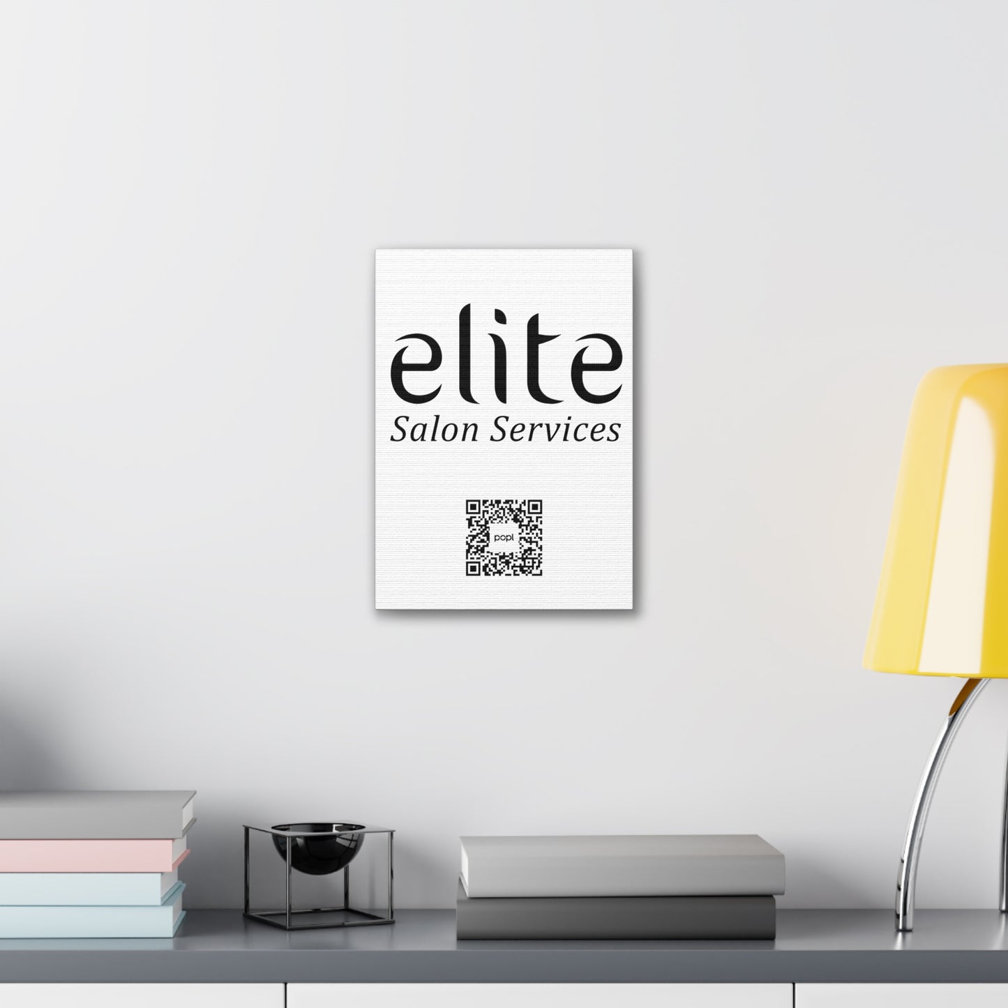 Elite Salon Services Custom - Canvas Stretched (0.75")