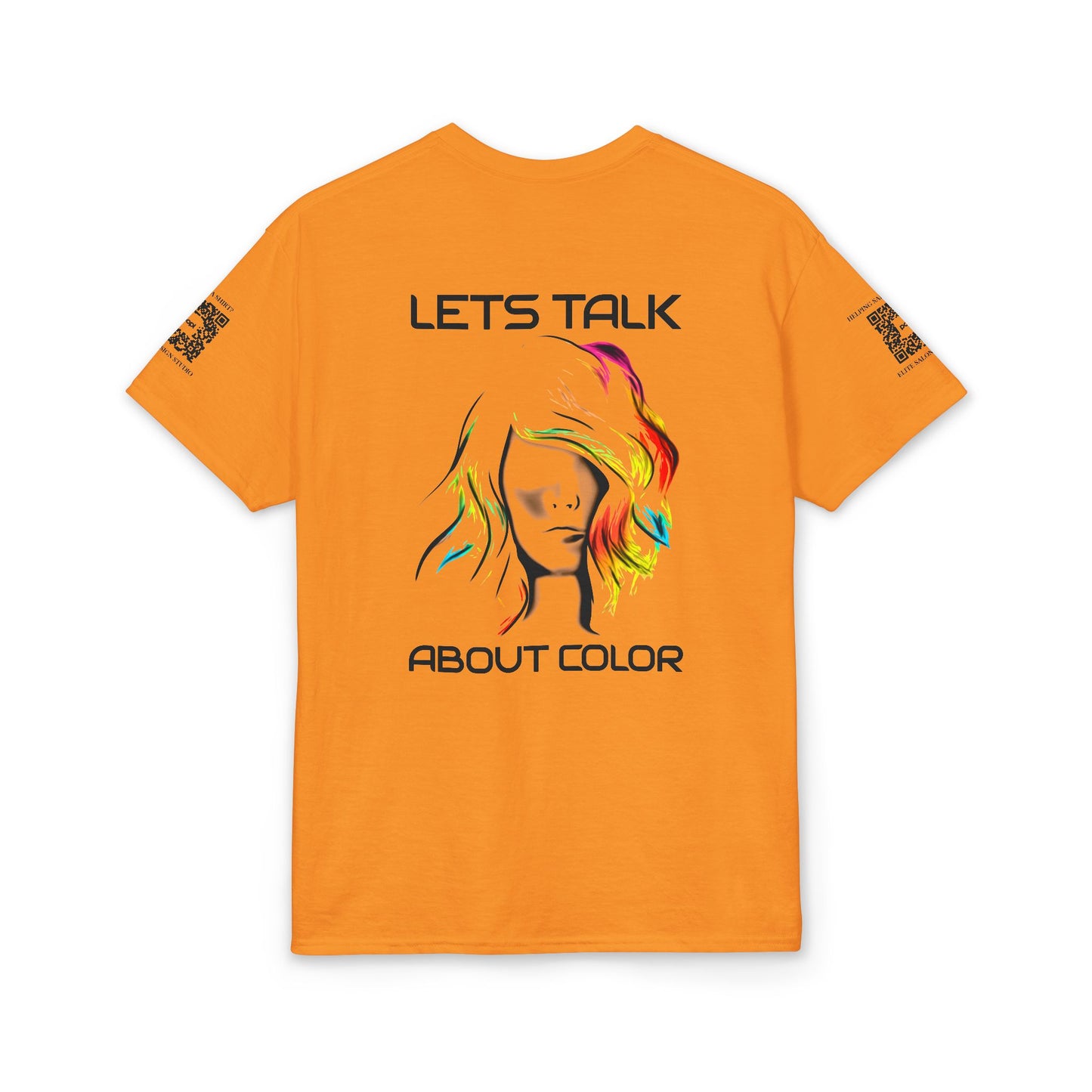 Elite Salon Services (Staff Tee) - Lets Talk About Color T-Shirt (Colorway 1)