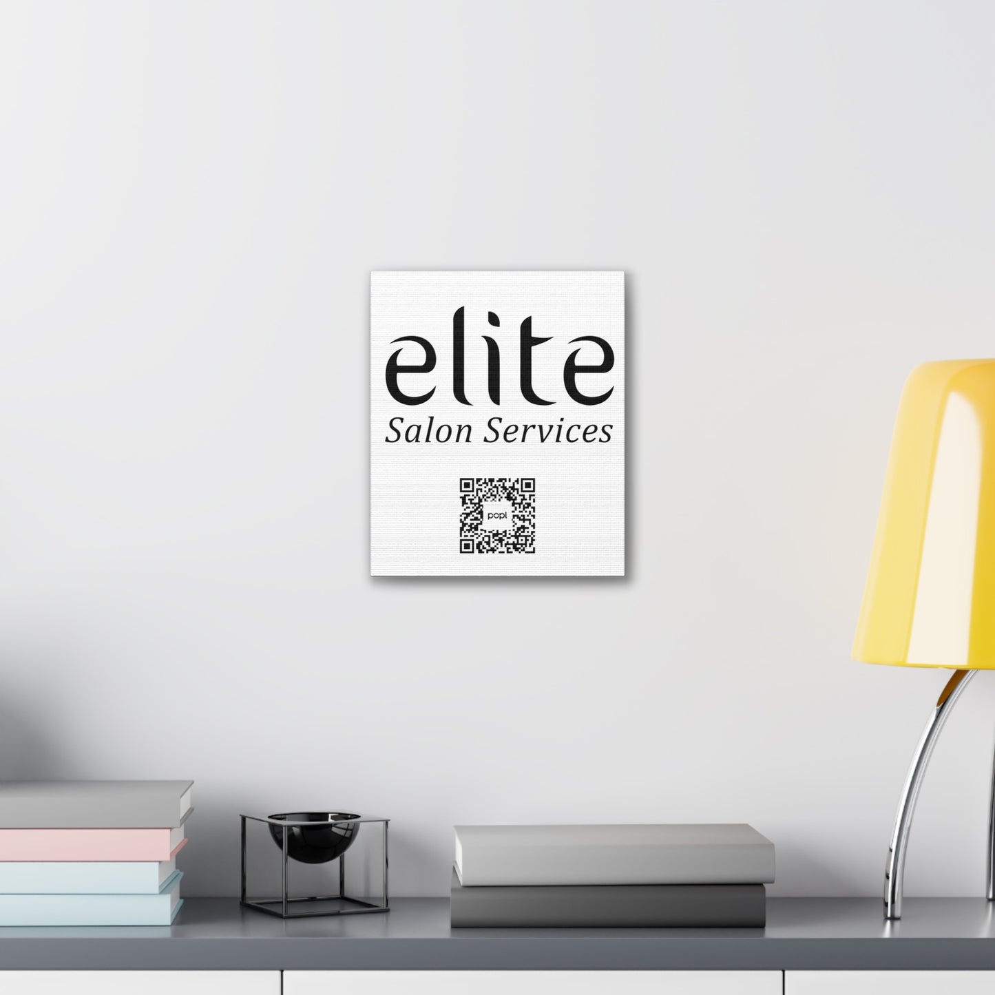 Elite Salon Services Custom - Canvas Stretched (0.75")
