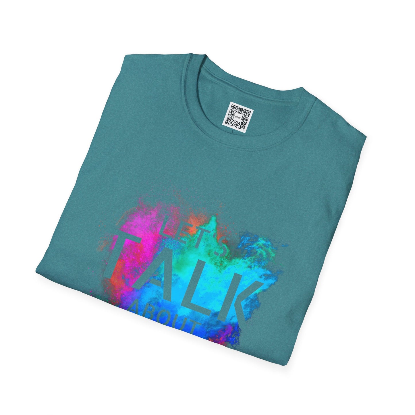 Let's Talk About Color (Colorway 2) Soft Style T-Shirt