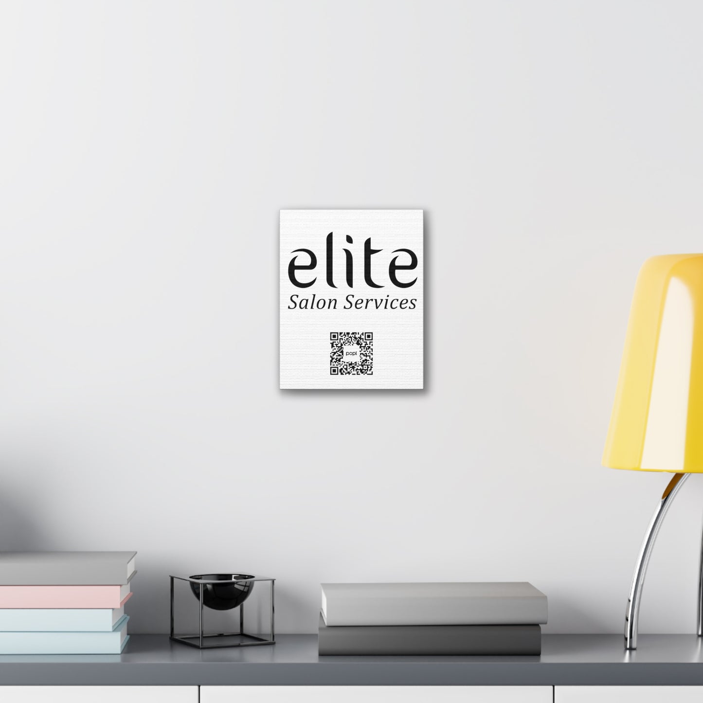 Elite Salon Services Custom - Canvas Stretched (0.75")