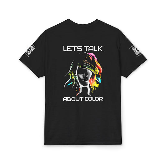 Elite Salon Services (Staff Tee) - Lets Talk About Color T-Shirt (Colorway 2)