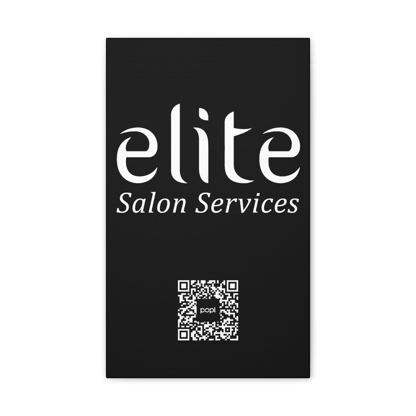 Elite Salon Services Custom - Canvas Stretched (0.75")