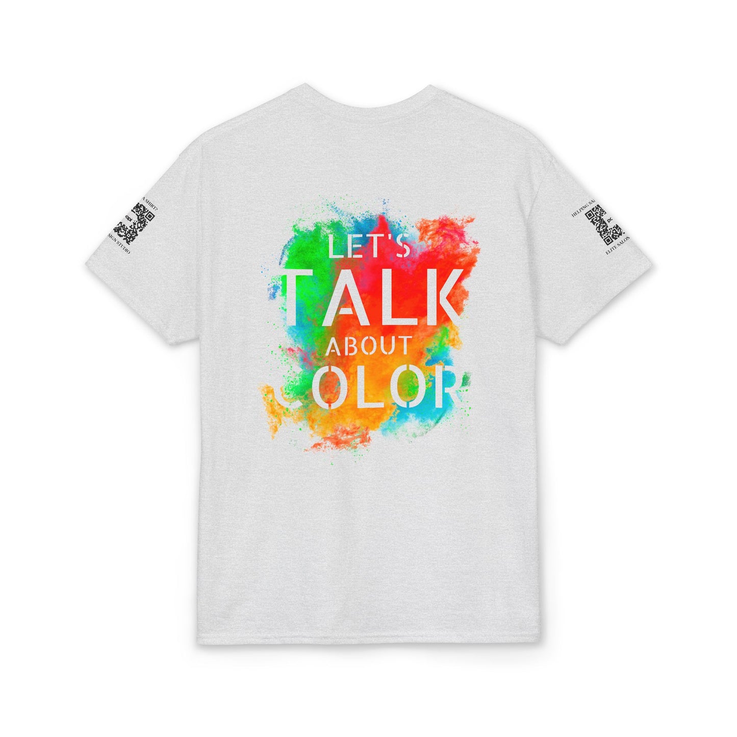 Elite Salon Services (Staff Tee) - Lets Talk About Color T-Shirt (Colorway 4)