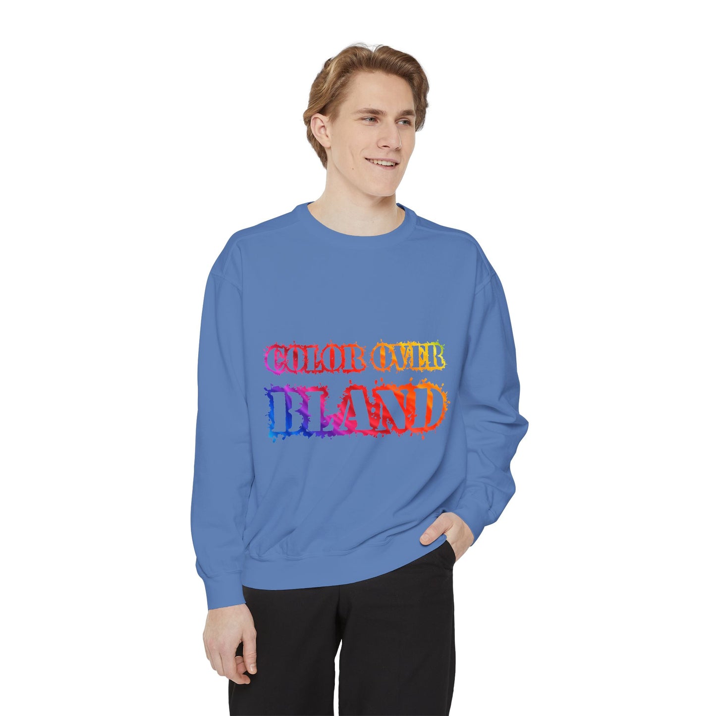 Color Over Bland Sweatshirt (Colorway 2)
