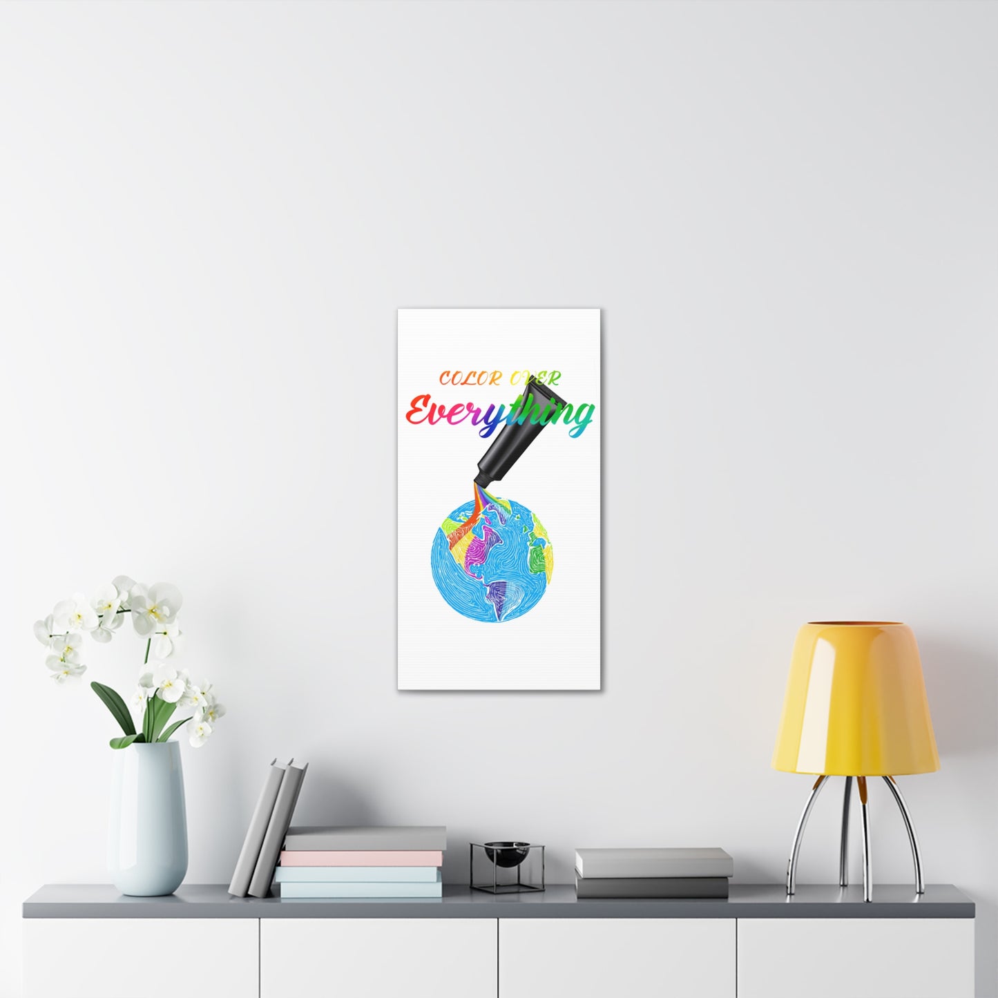 Color Over Everything - Canvas Stretched (0.75")