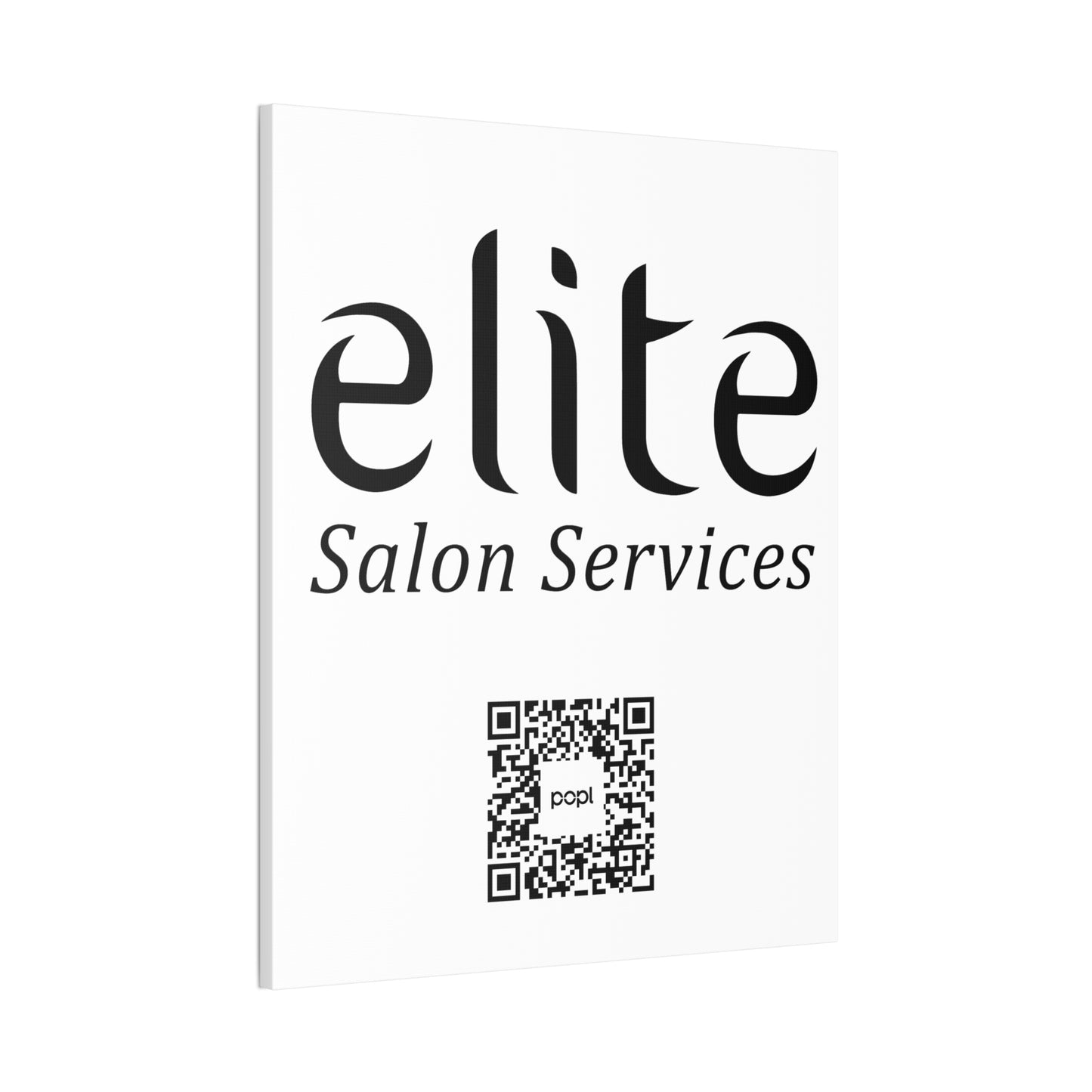 Elite Salon Services Custom - Canvas Stretched (0.75")