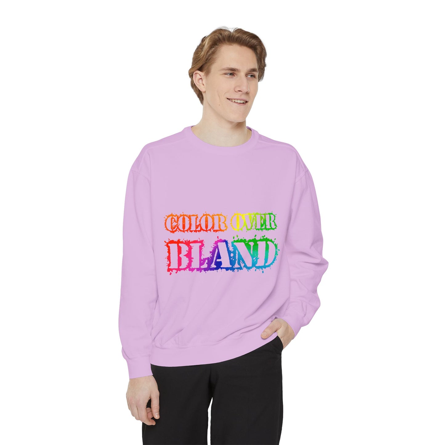 Color Over Bland Sweatshirt (Colorway 1)