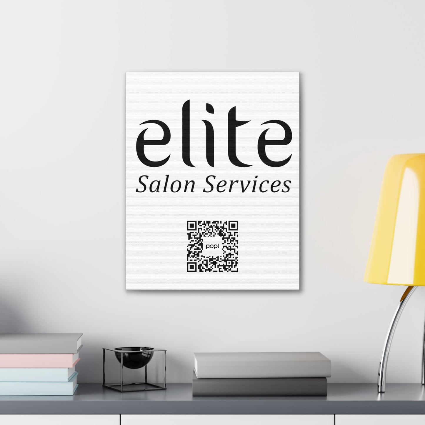 Elite Salon Services Custom - Canvas Stretched (0.75")