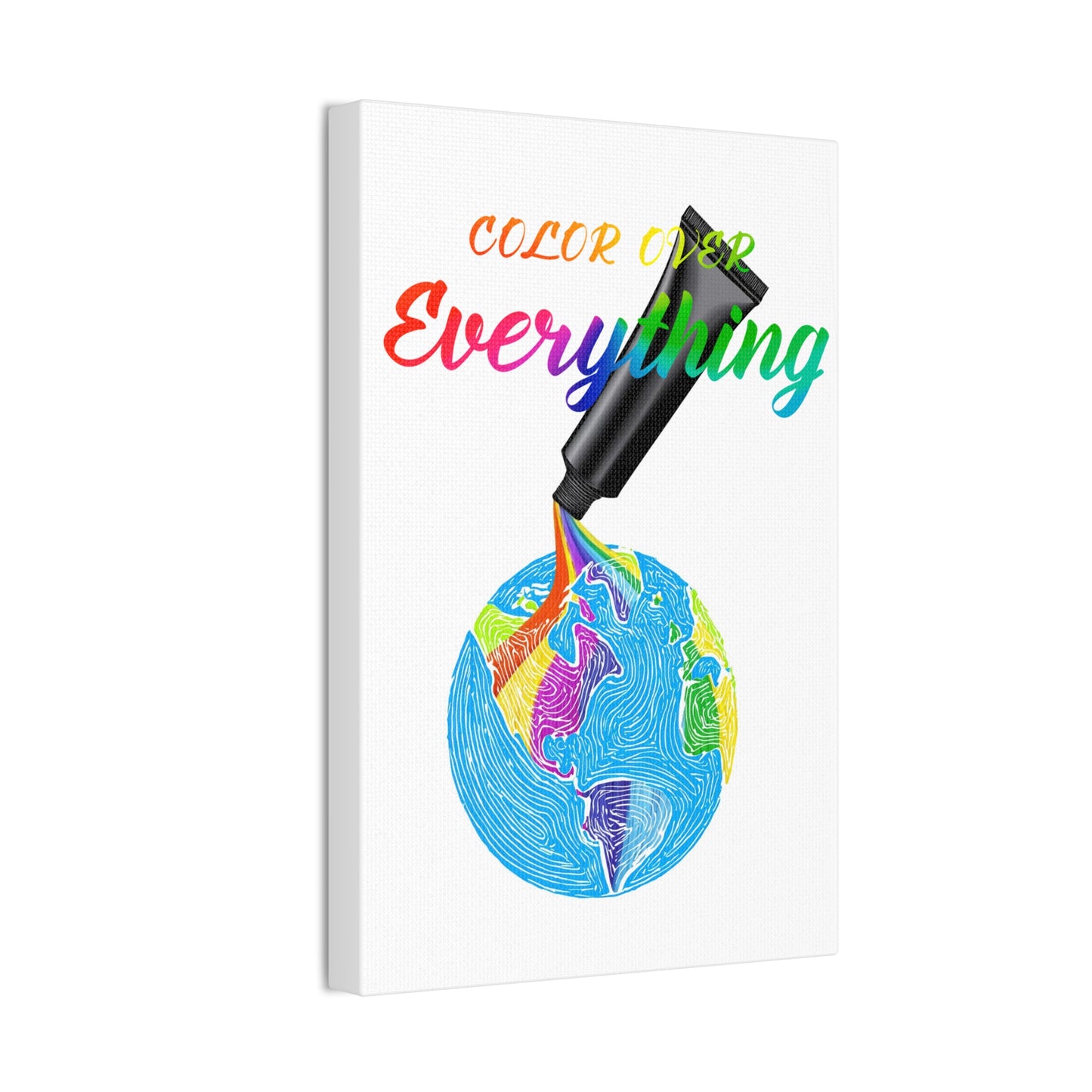 Color Over Everything - Canvas Stretched (0.75")