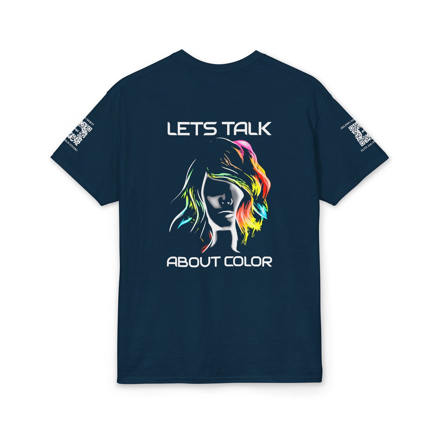 Elite Salon Services (Staff Tee) - Lets Talk About Color T-Shirt (Colorway 2)