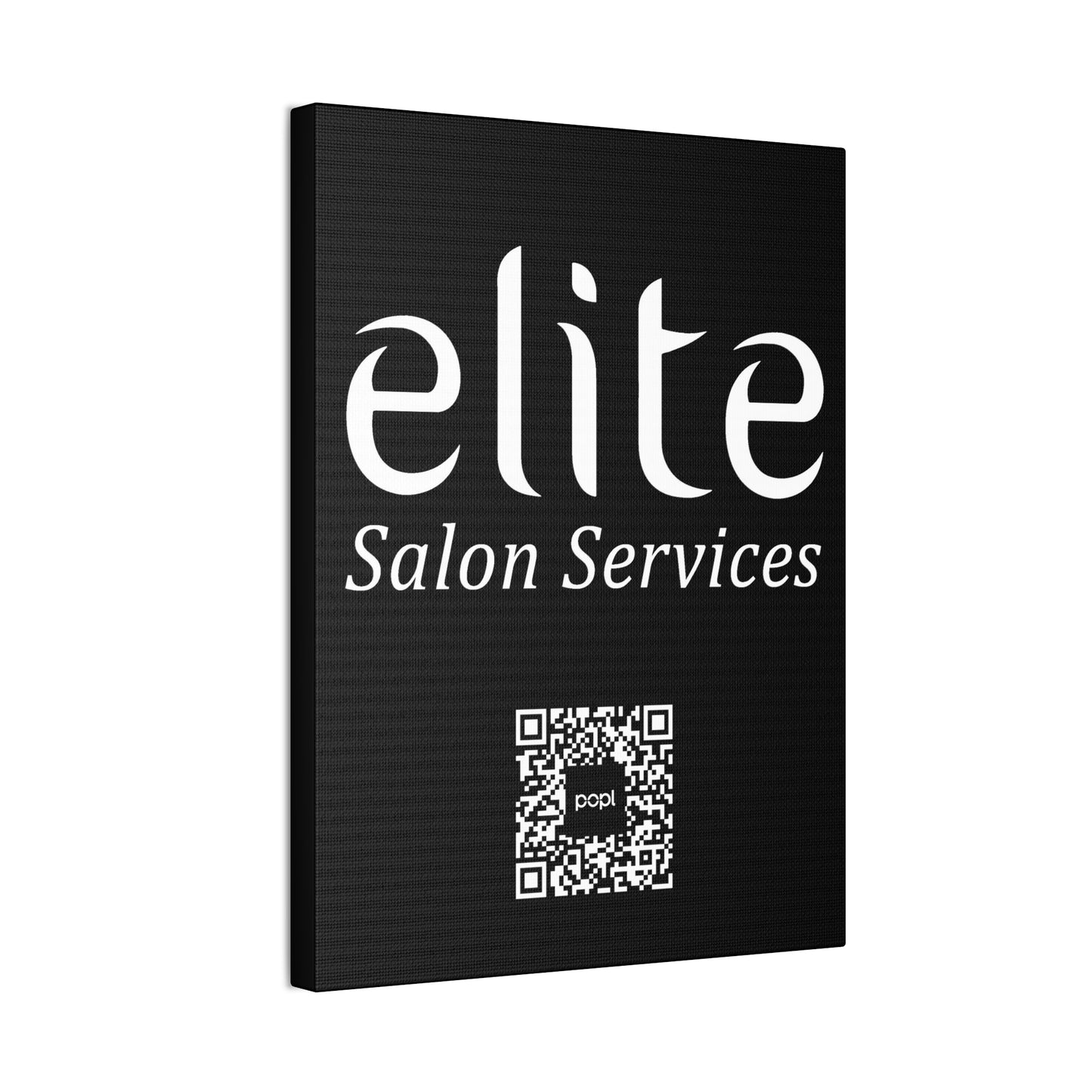 Elite Salon Services Custom - Canvas Stretched (0.75")