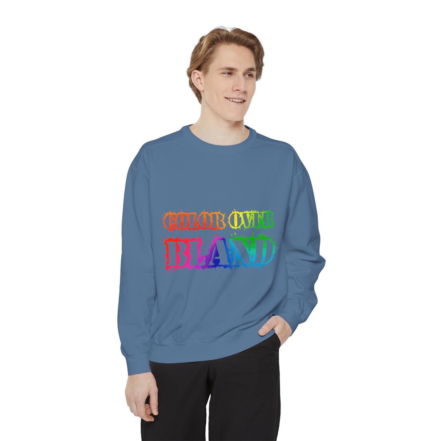 Color Over Bland Sweatshirt (Colorway 1)