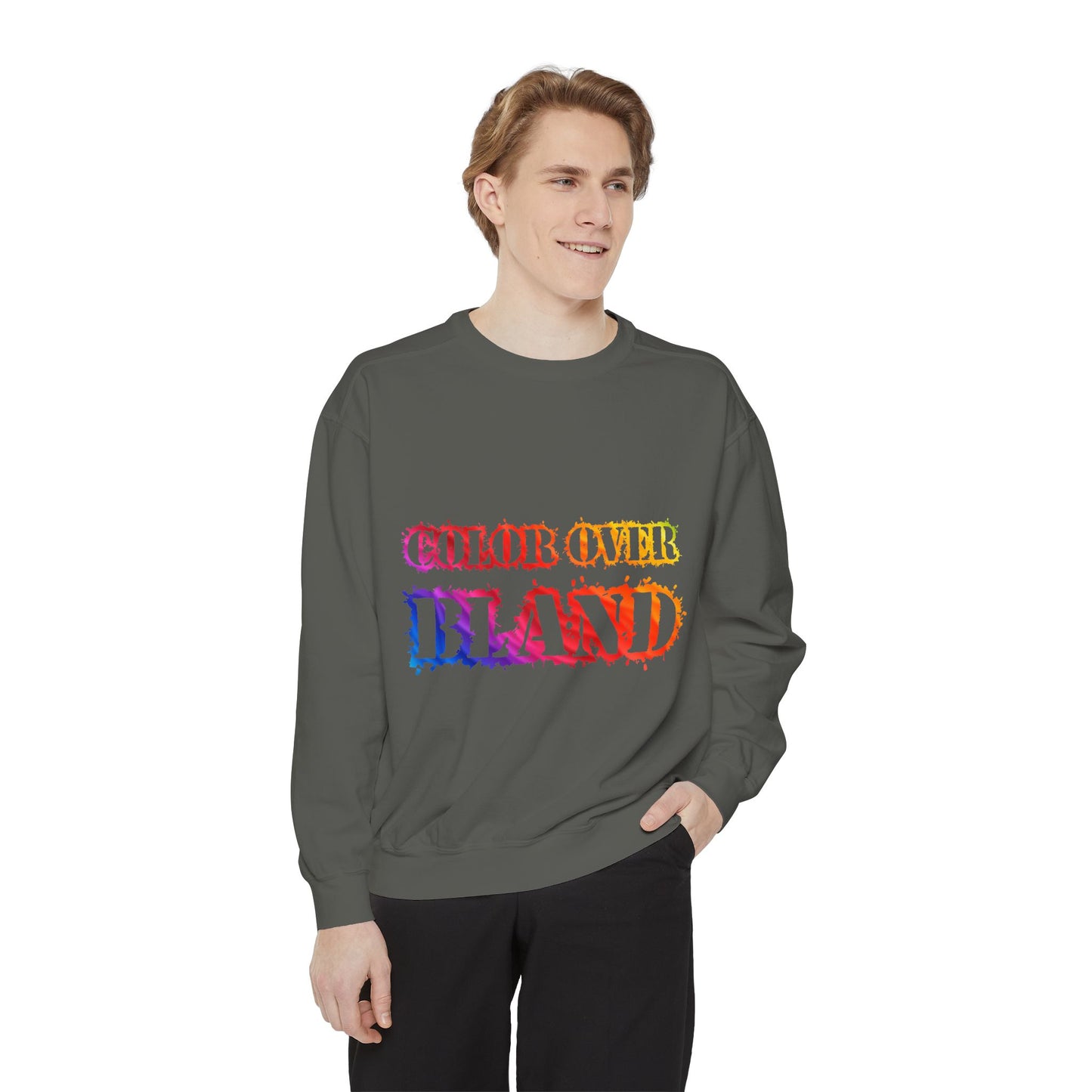 Color Over Bland Sweatshirt (Colorway 2)