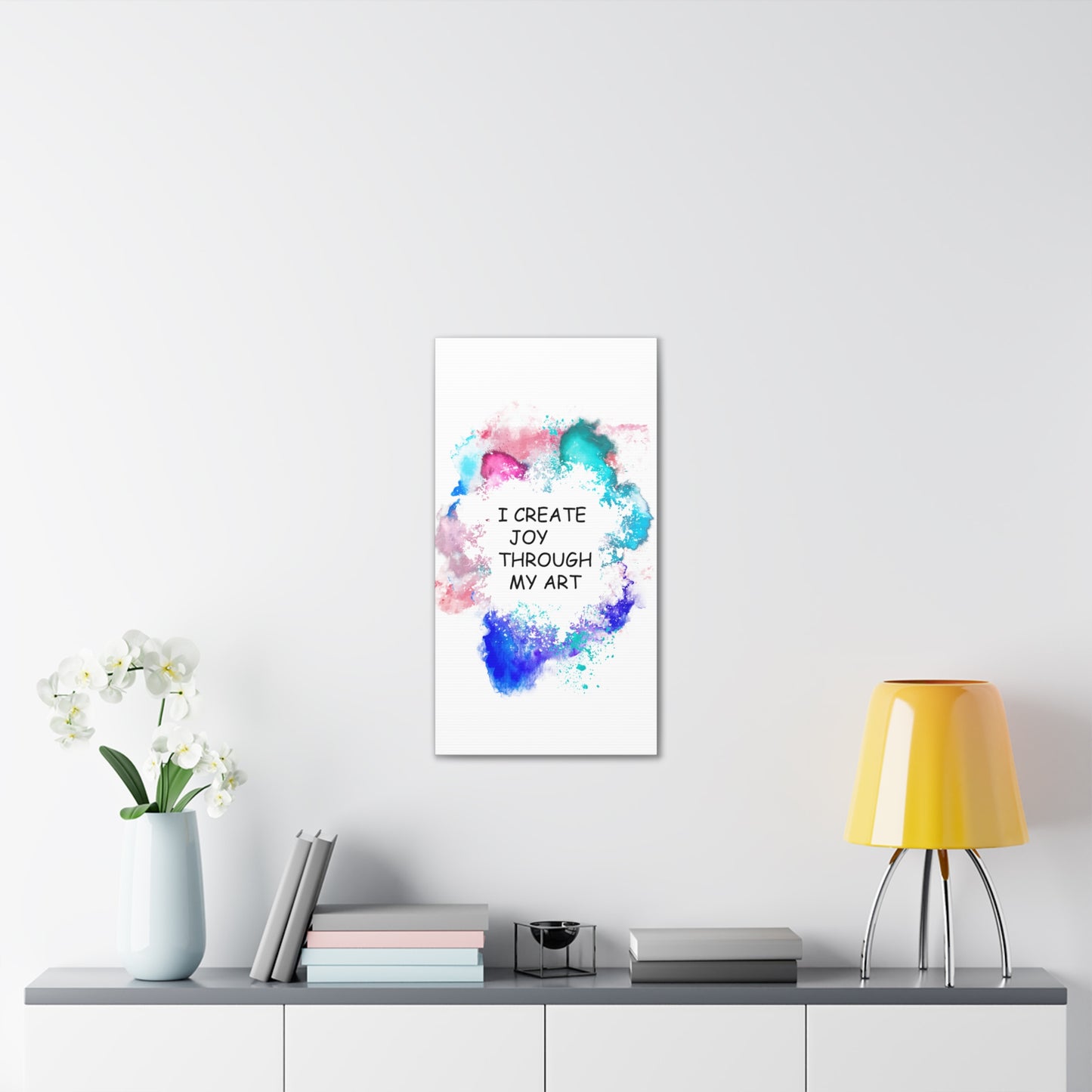 I Create Joy Through My Art - Canvas Stretched (0.75")