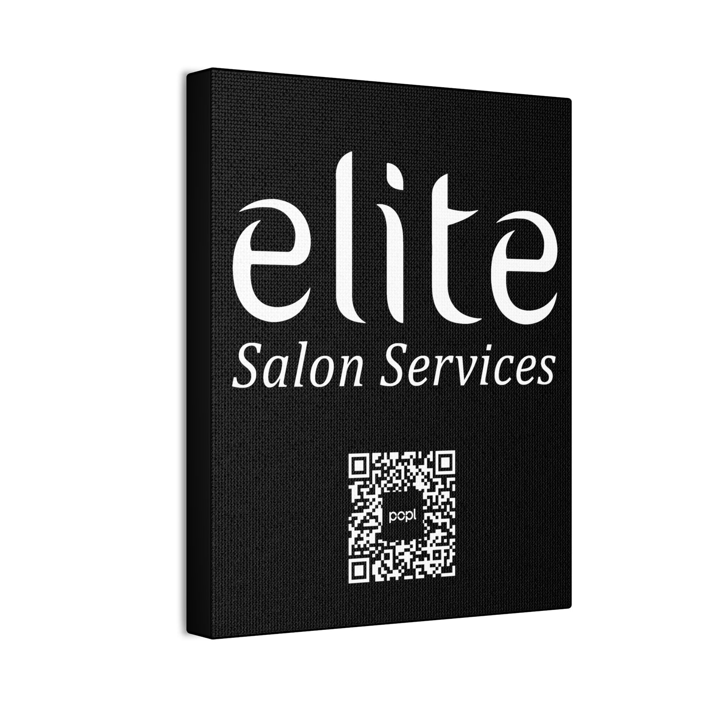 Elite Salon Services Custom - Canvas Stretched (0.75")