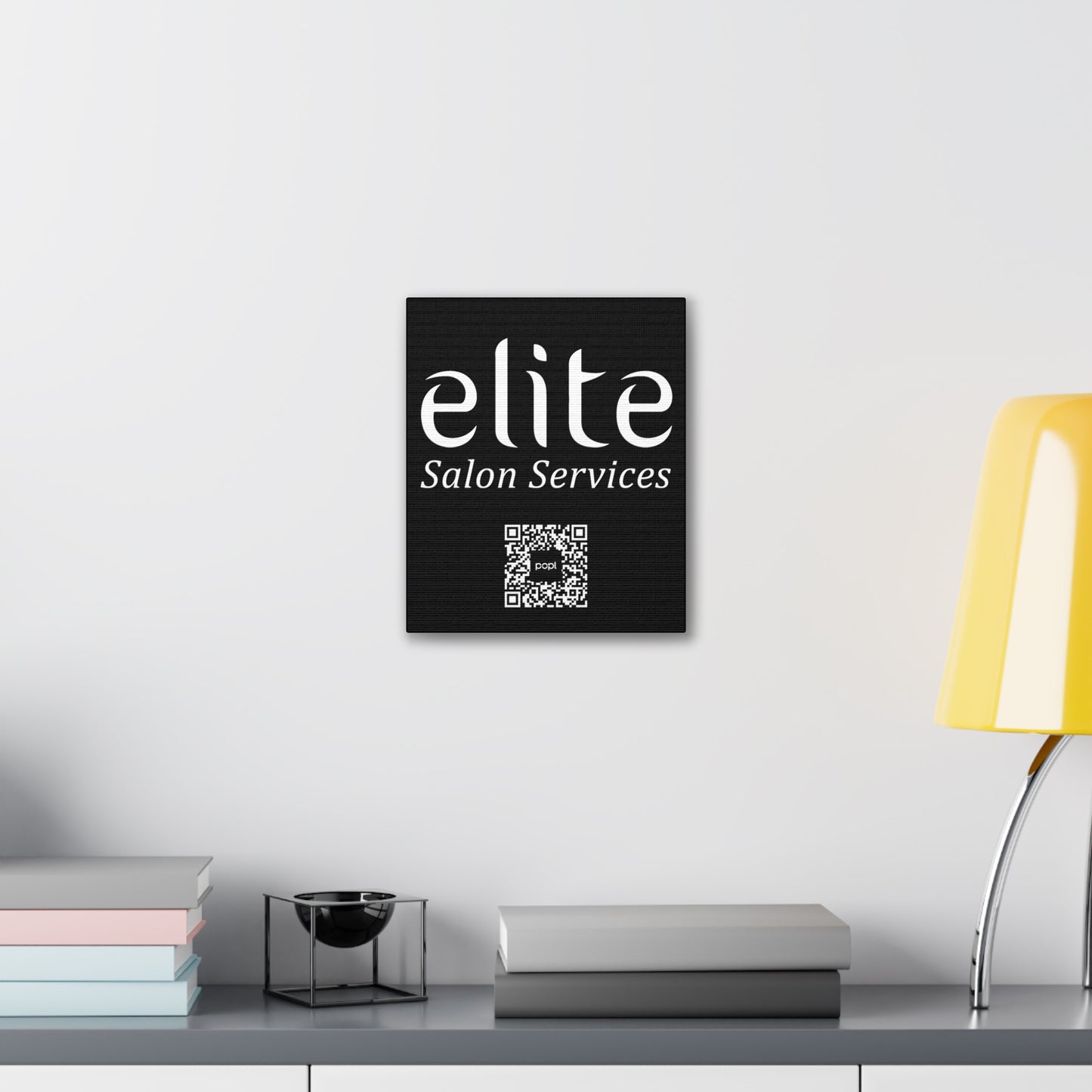 Elite Salon Services Custom - Canvas Stretched (0.75")