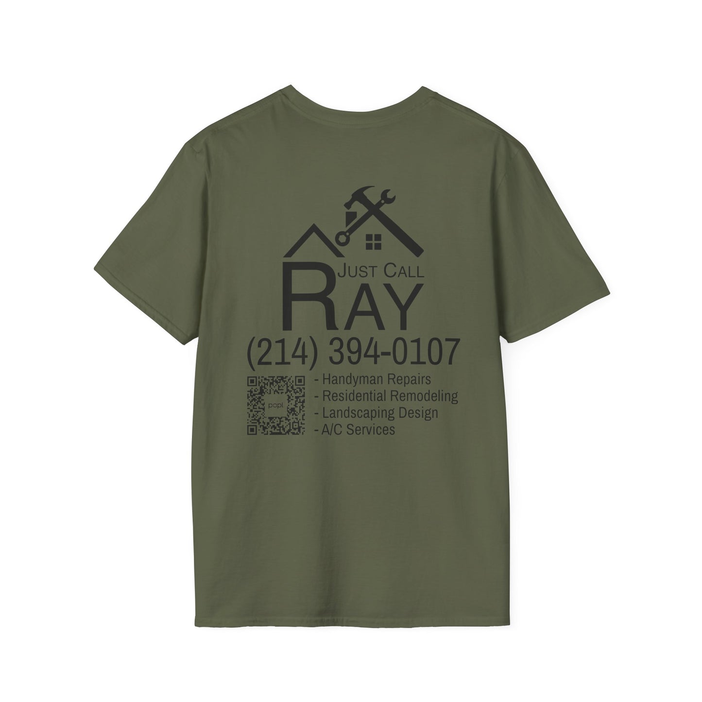 Just Call Ray Handyman T-Shirt — Soft Tee