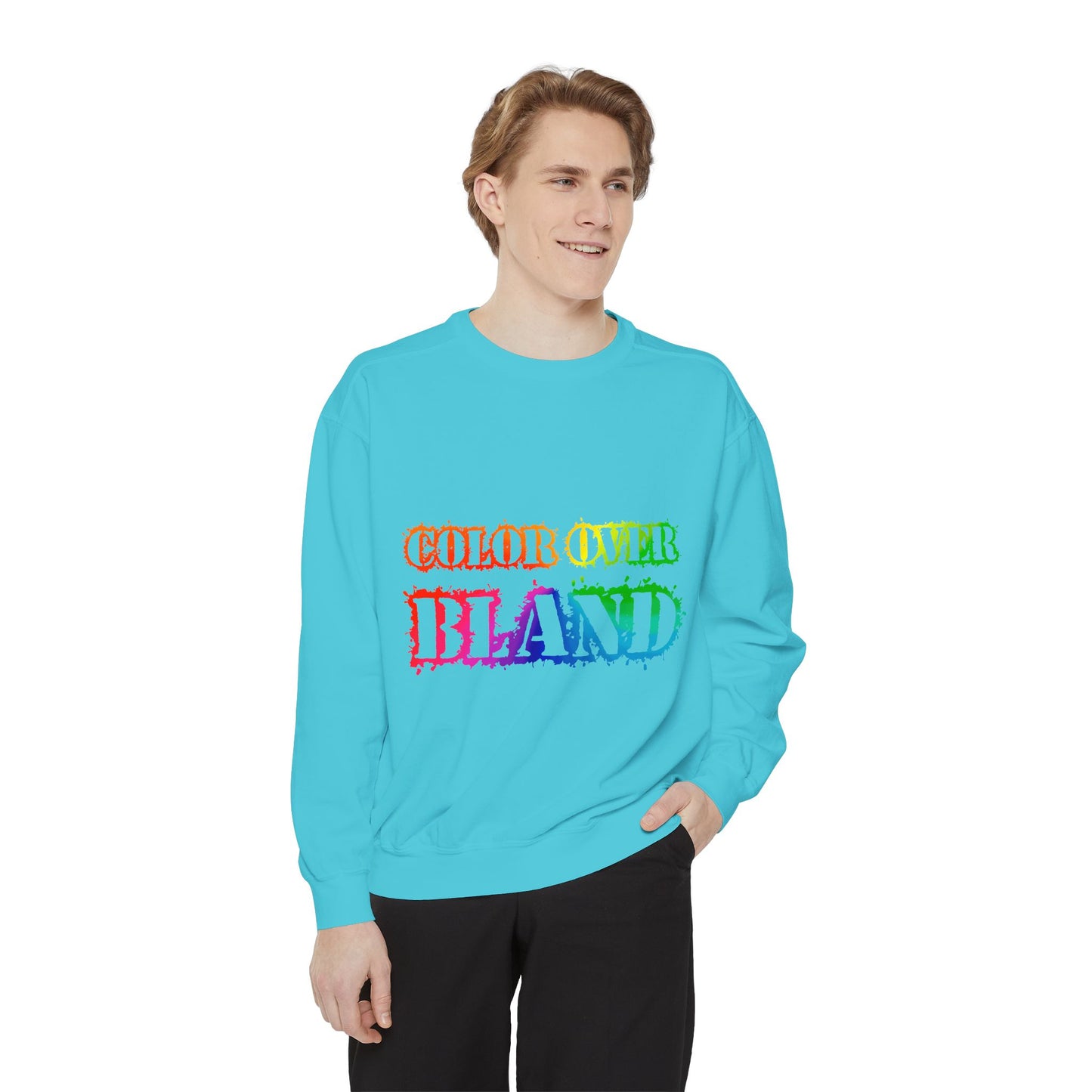 Color Over Bland Sweatshirt (Colorway 1)